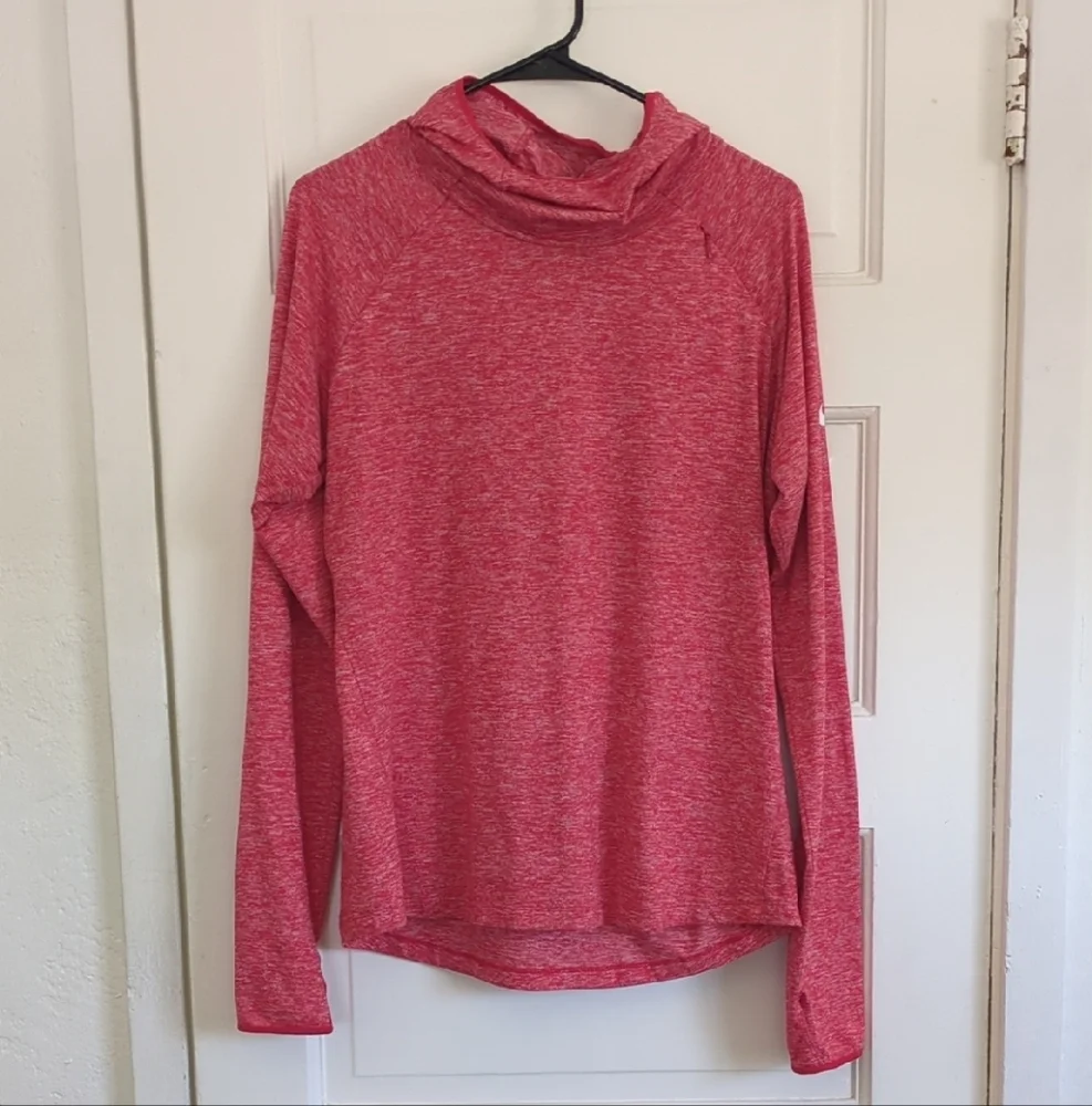 Nike Pink Long Sleeve Relaxed Sweatshirt - Picture 1 of 5